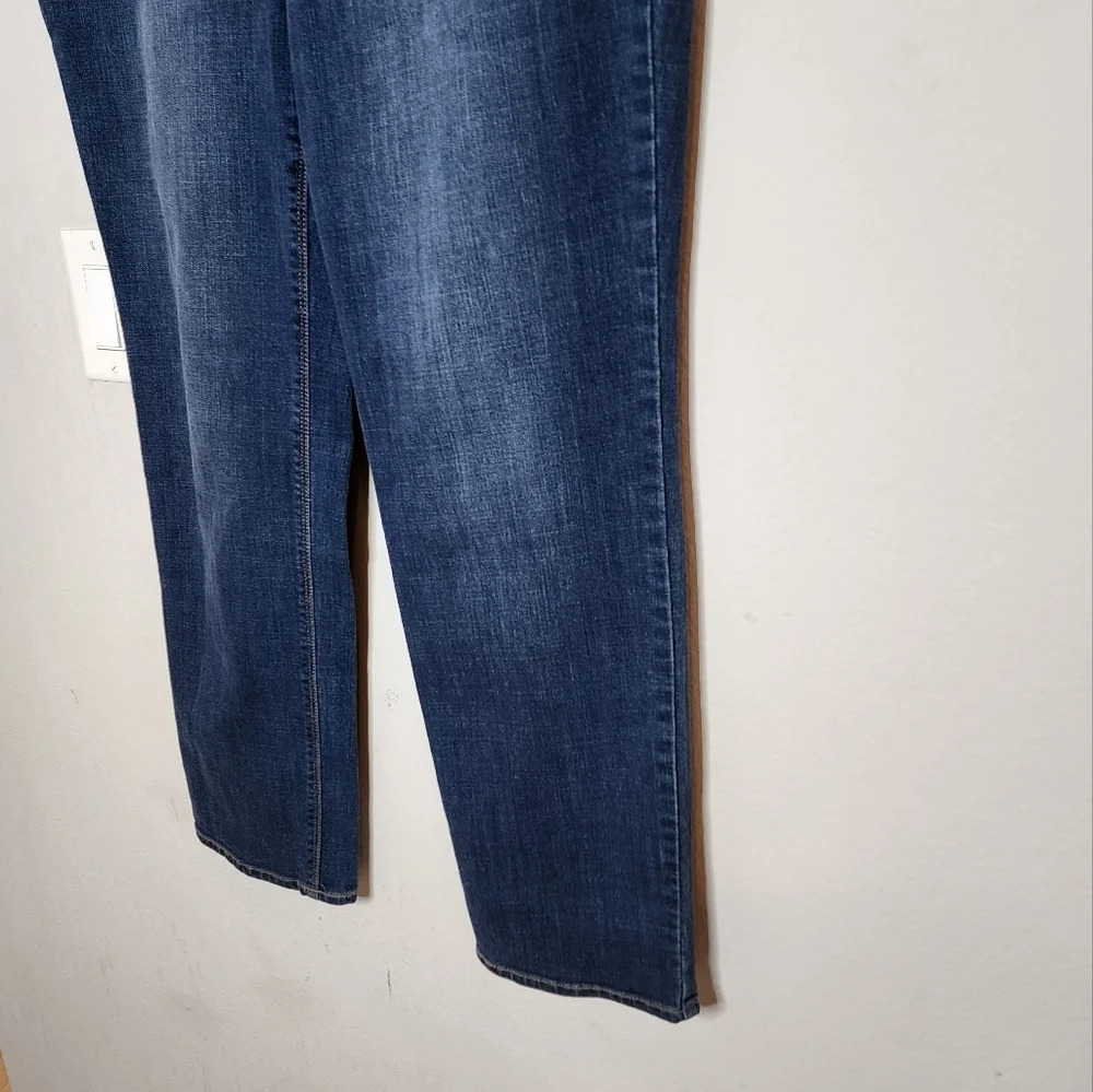 Chico's so lifting slim leg highrise jeans size 12 short 12P - Picture 11 of 16